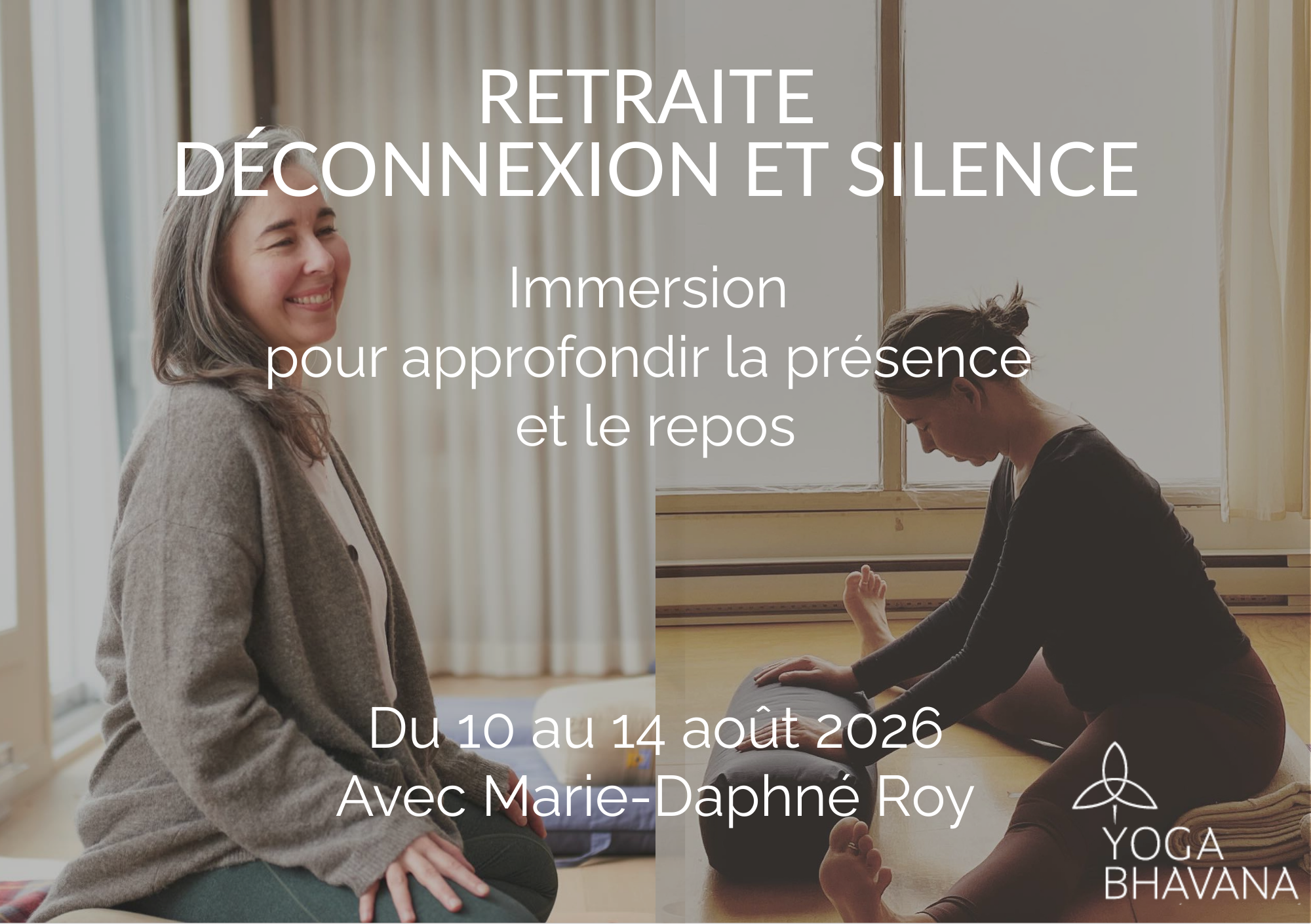 découvrir retraite de yoga au Centre Eden dans les Laurentides